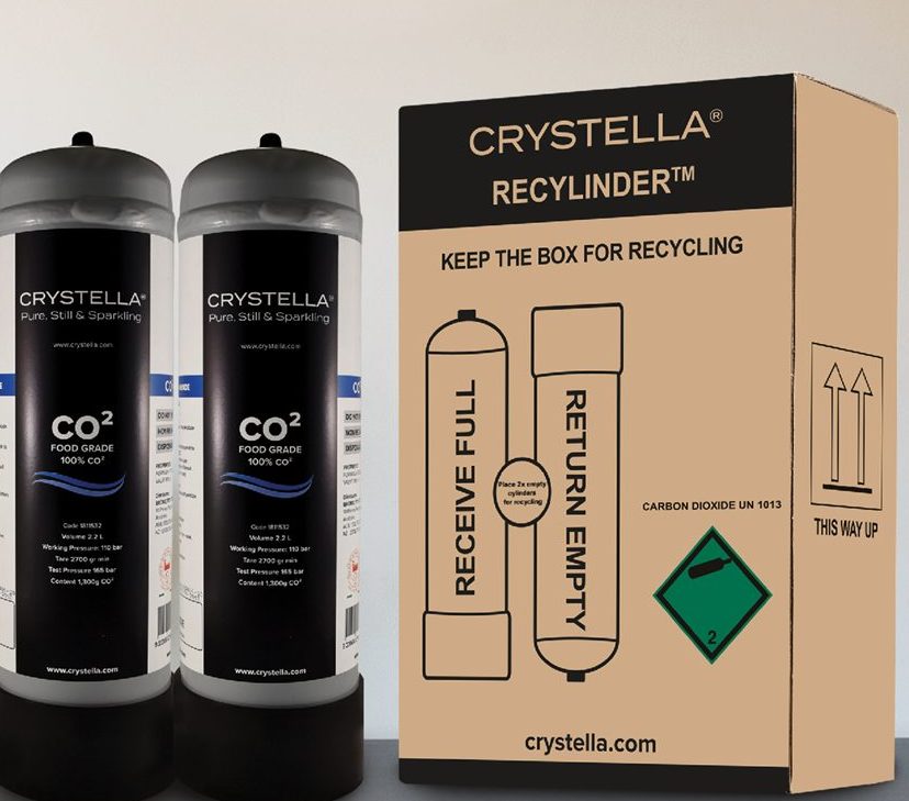 Crystella CO2 Recylinder