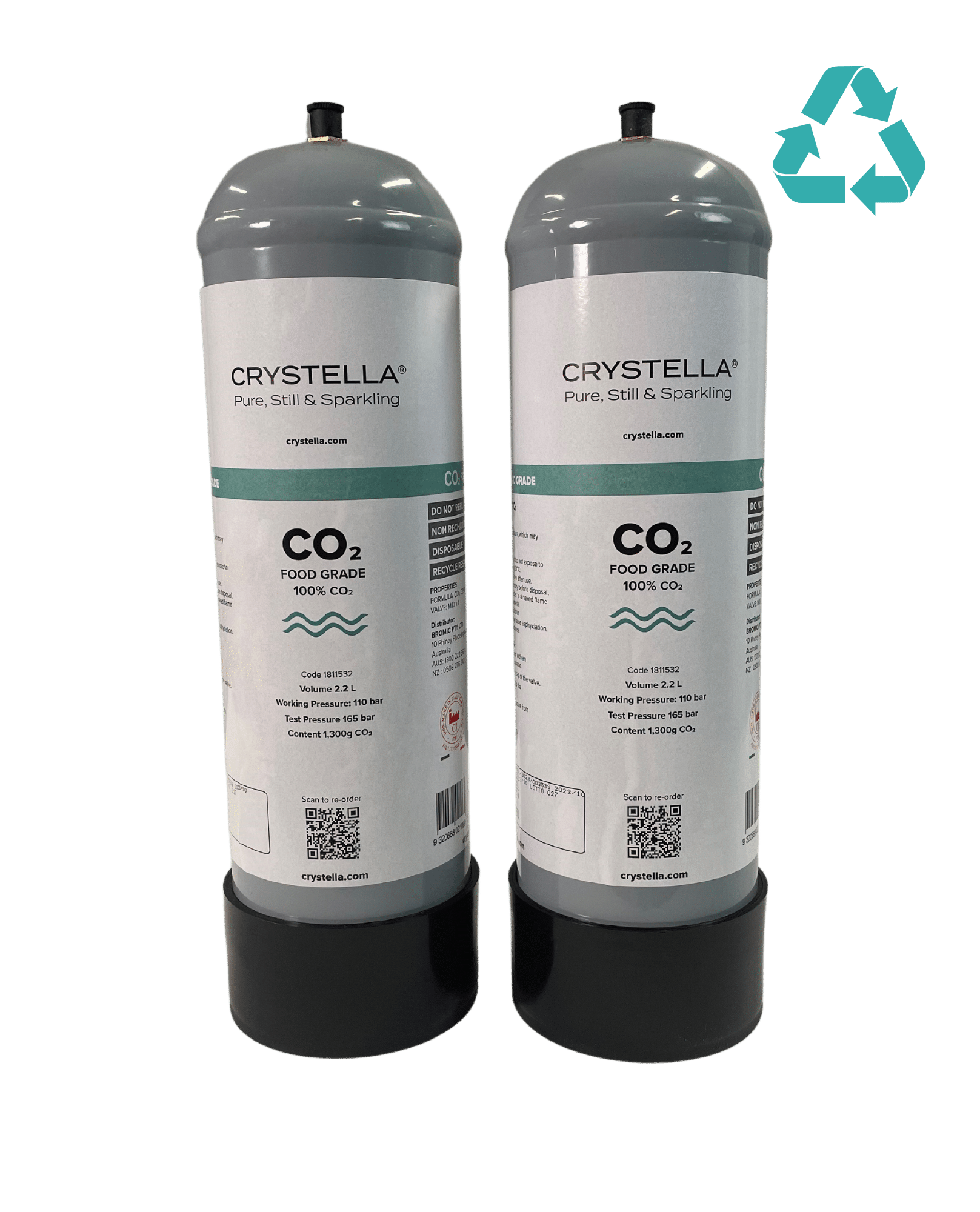 Crystella Cylinders New Label